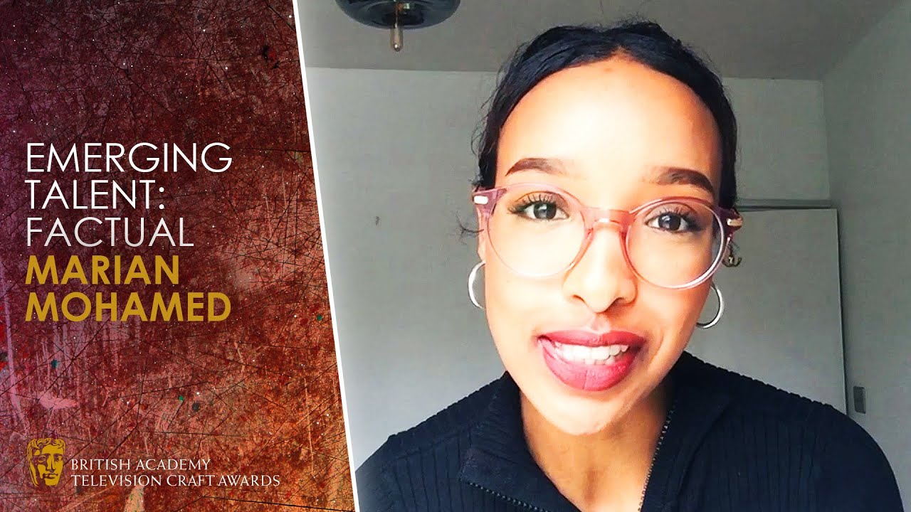 Marian Mohamed Wins Emerging Talent: Factual | BAFTA TV Craft Awards 2021