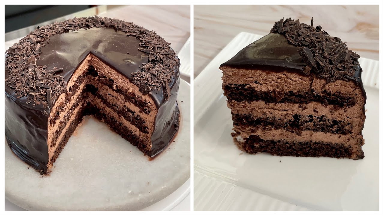 Best Chocolate Cake Recipe, Easy Chocolate Cake Recipe, Eggless and Without Oven, Birthday Cake