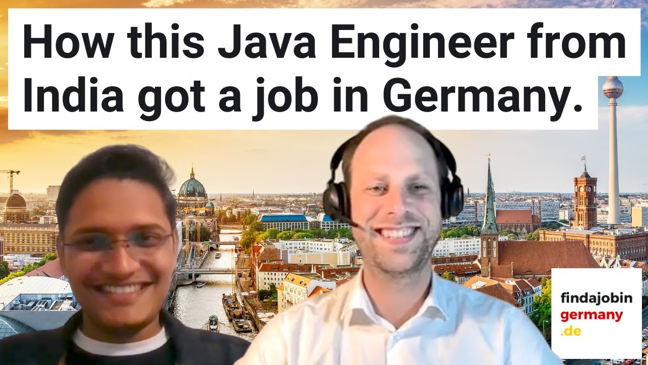 How this Java Engineer from India got a job in Germany.