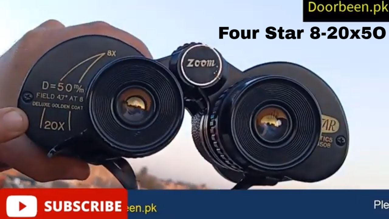 Four Star 8-20x50 Binocular for hunting Zoom Test| Best Binoculars 2025 |Best Binocular under 20K Rs
