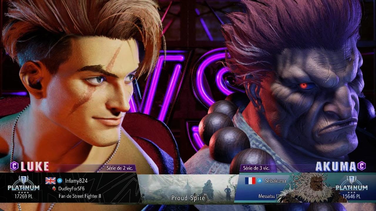 Akuma vs luke amateur