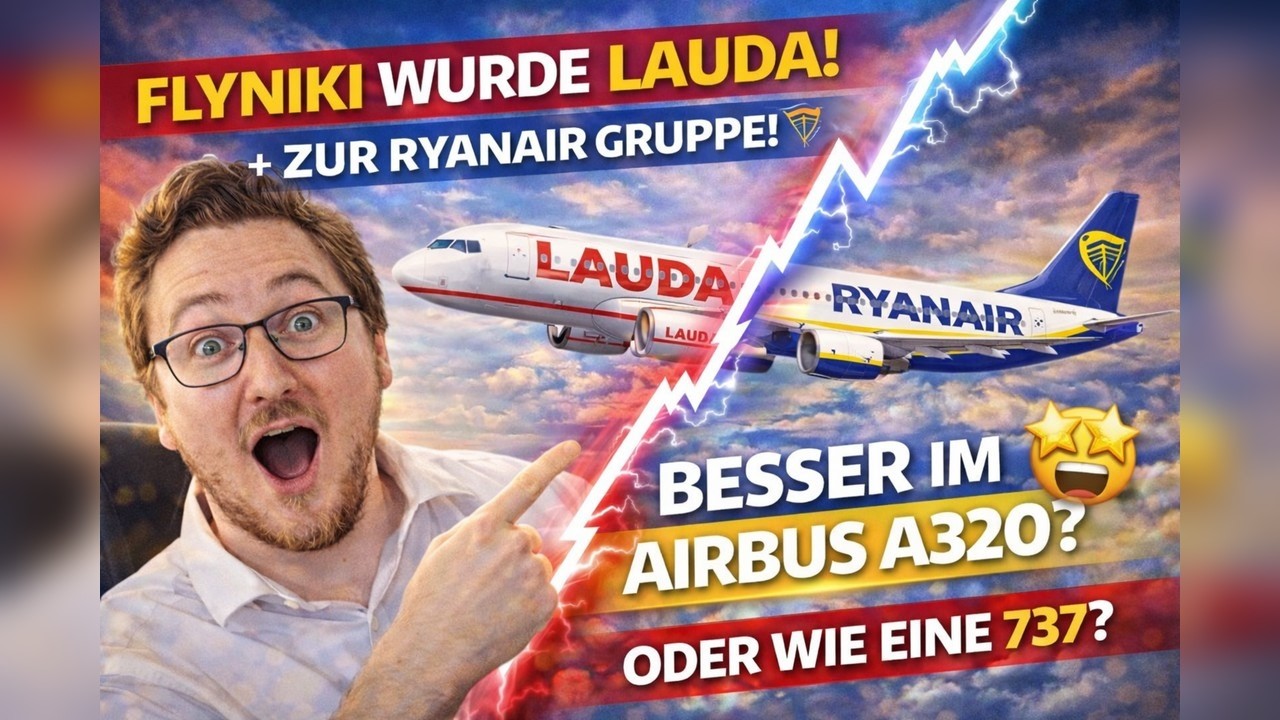 Ist LAUDA besser als RYANAIR? Ganz klar: JA!