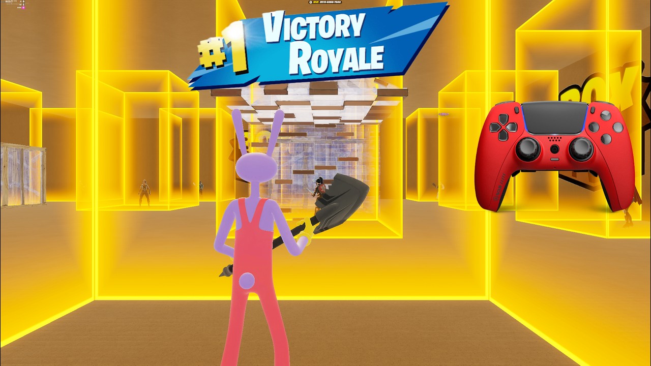 *NEW* THE AMAZING DIGITAL CIRCUS JAX SKIN Fortnite Box PVP PS5 Controller🎮Gameplay