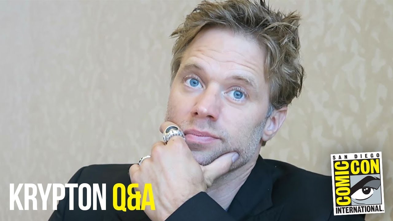 Shaun Sipos Krypton Roundtable Interview at Comic Con 2018