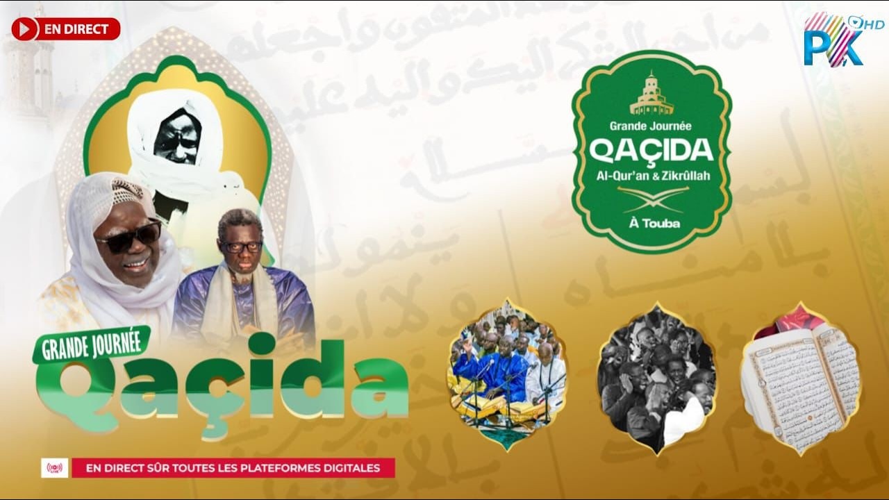 🔴 EN DIRECT_ Grande Journée Qacida : Esplanade Keur Serigne Saliou Mbackè