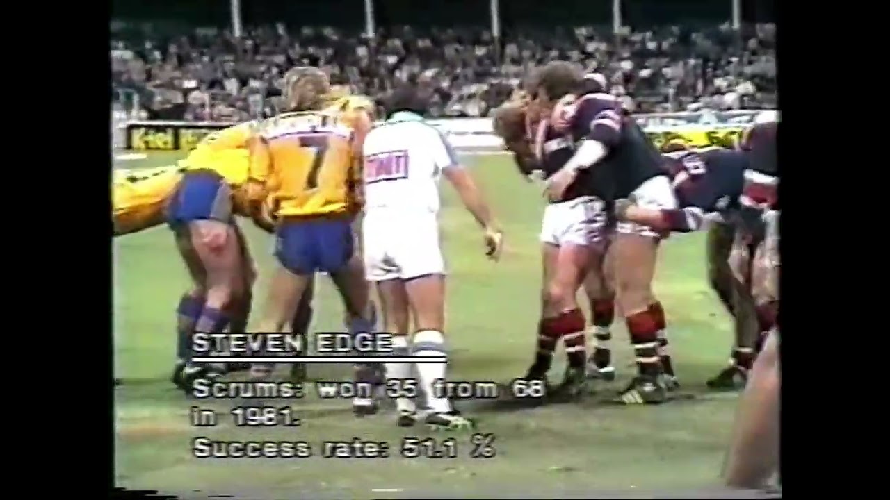 Roosters v Eels, Craven Mild Cup preseason Grand Final, 1981