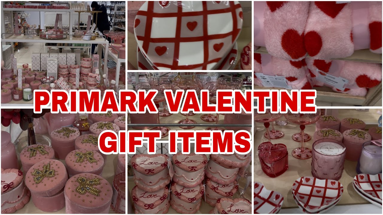 Primark Valentine day gift ideas 2026 | What’s new in Primark Valentine Day shopping 2026 