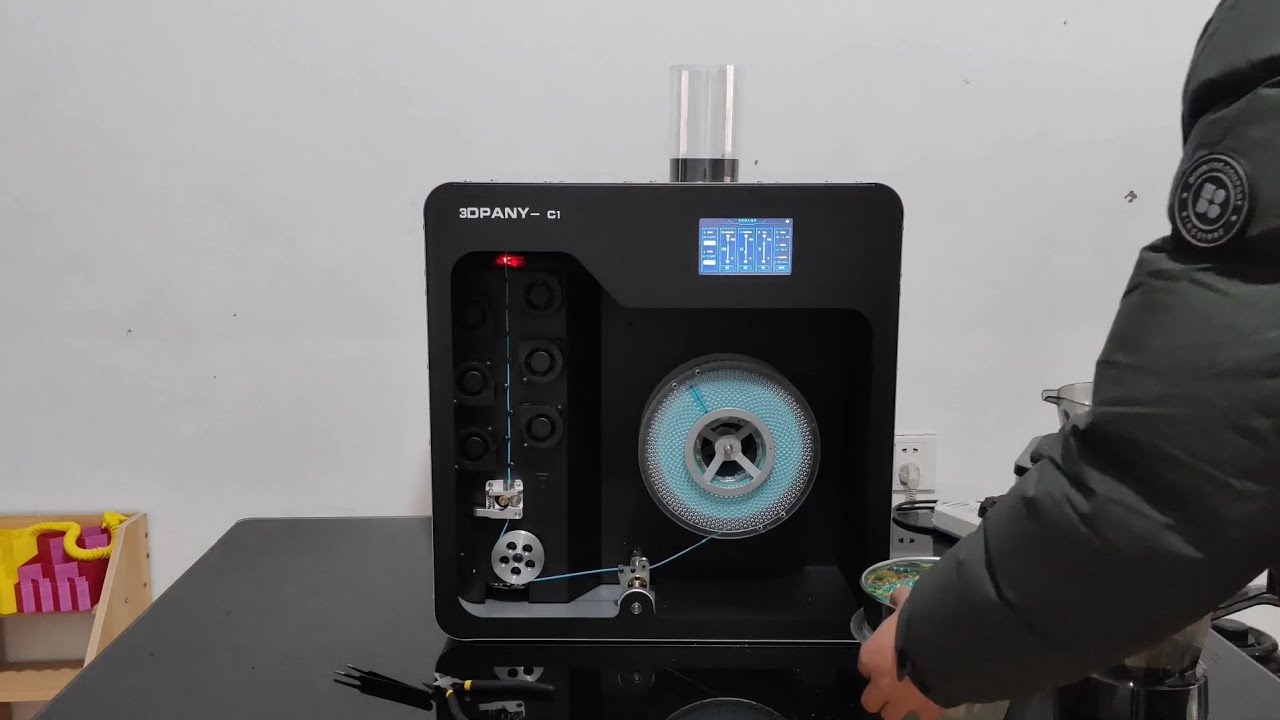 3D printing filament recycling