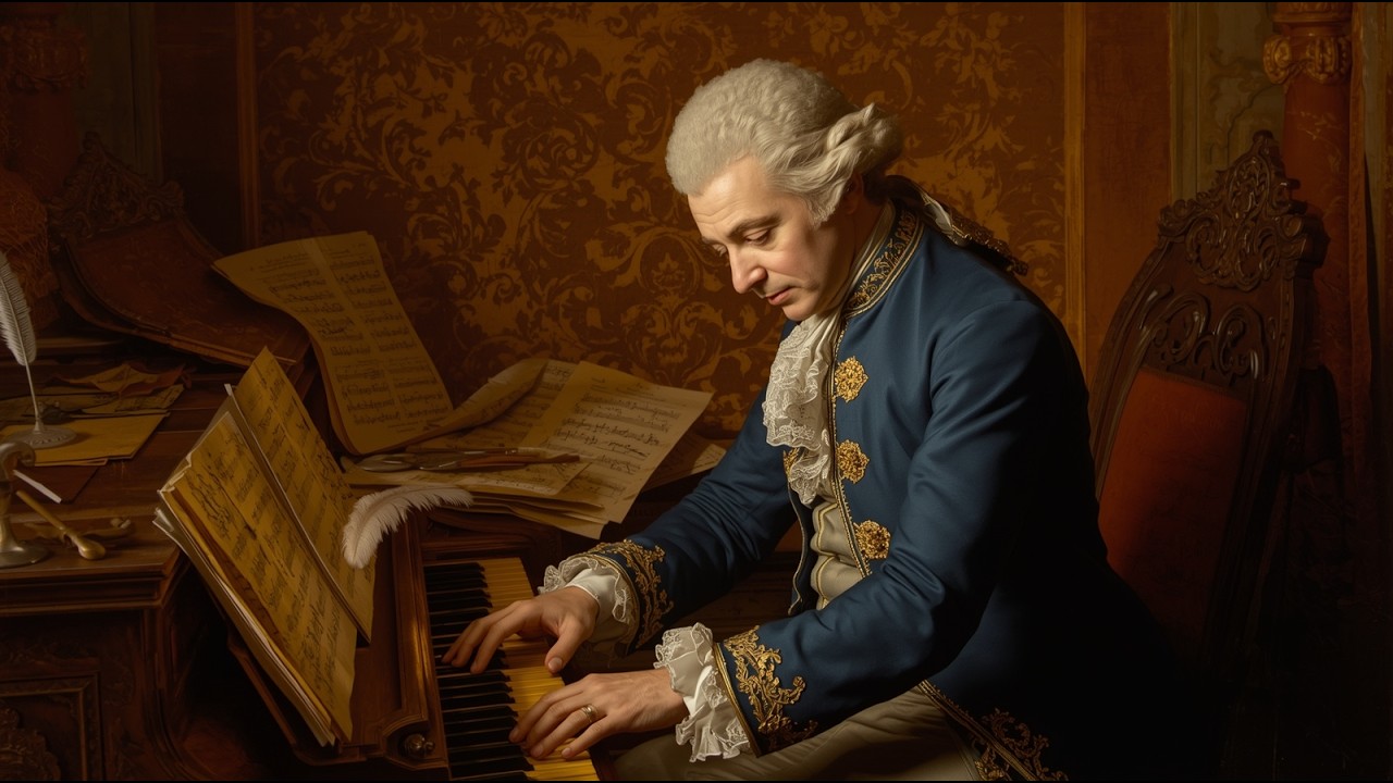 Classical Mozart music for focus