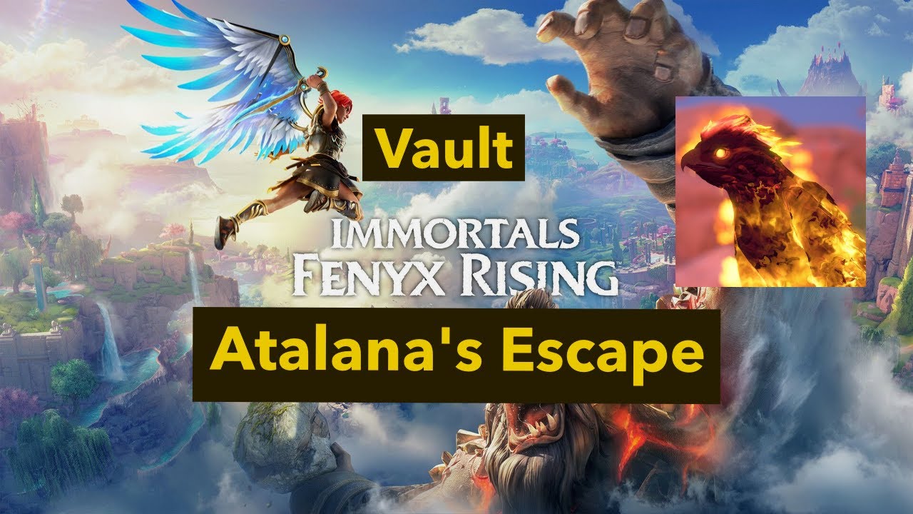 Atalantas Escape Vault | Guide and Chest | Immortals Fenyx Rising
