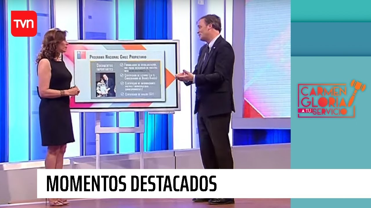 Cómo regularizar inmuebles | Carmen Gloria a tu servicio | Buenos días a todos