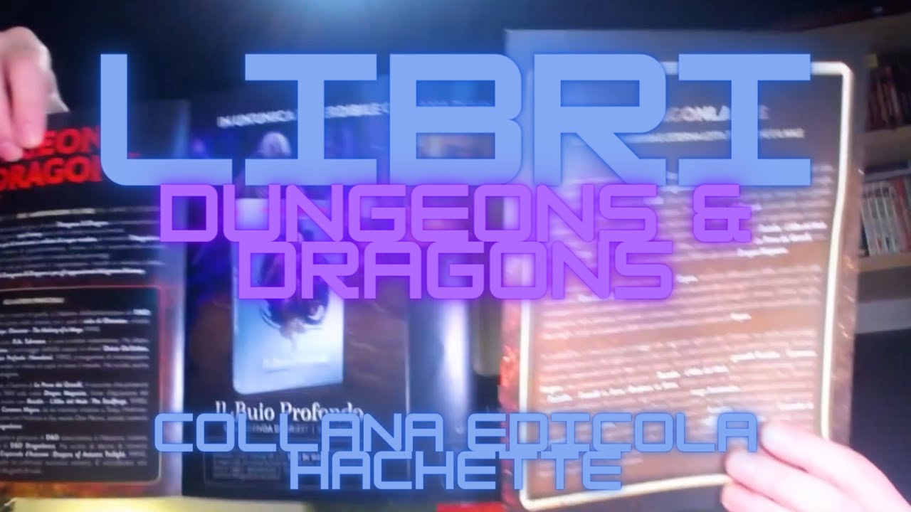 Libri Dungeons & Dragons - Forgotten Realms / Dragonlance - Collana edicola Hachette | Polus3