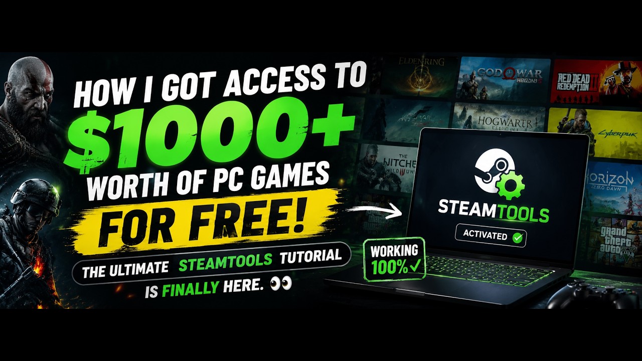 🎮 Туториал по активации SteamTools 2026 | Полное руководство