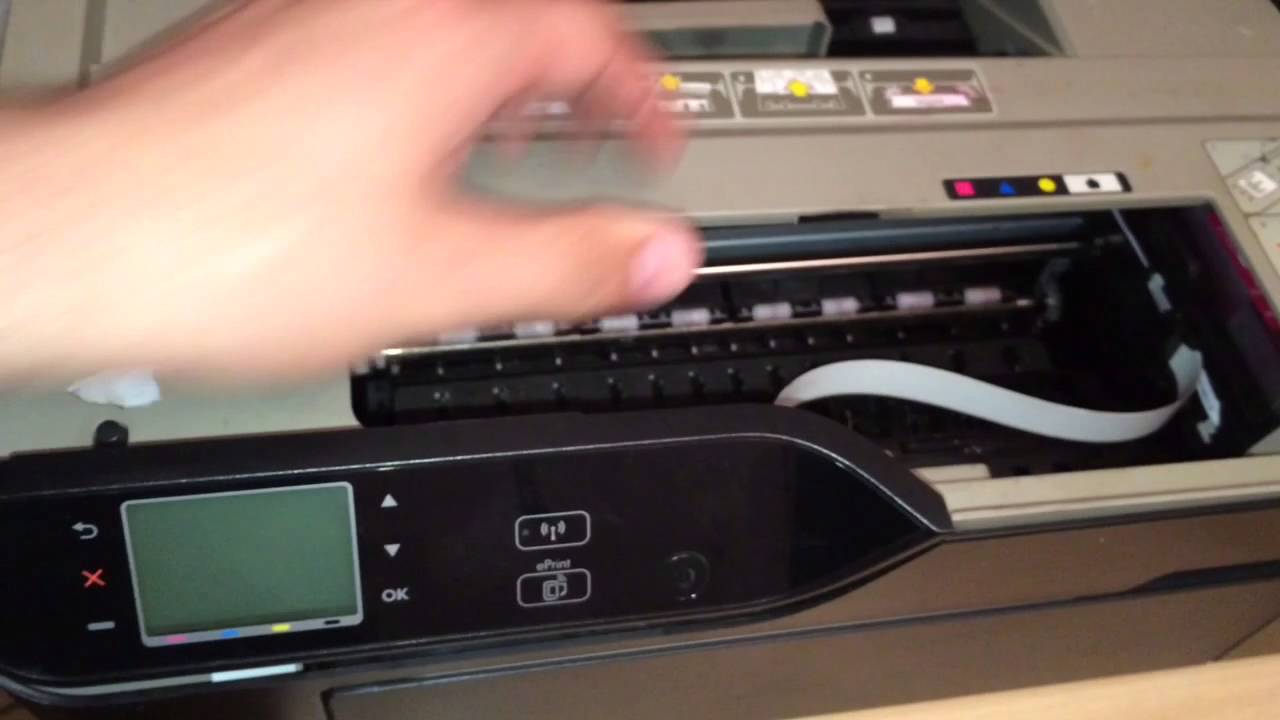 Как снять головку на HP3525