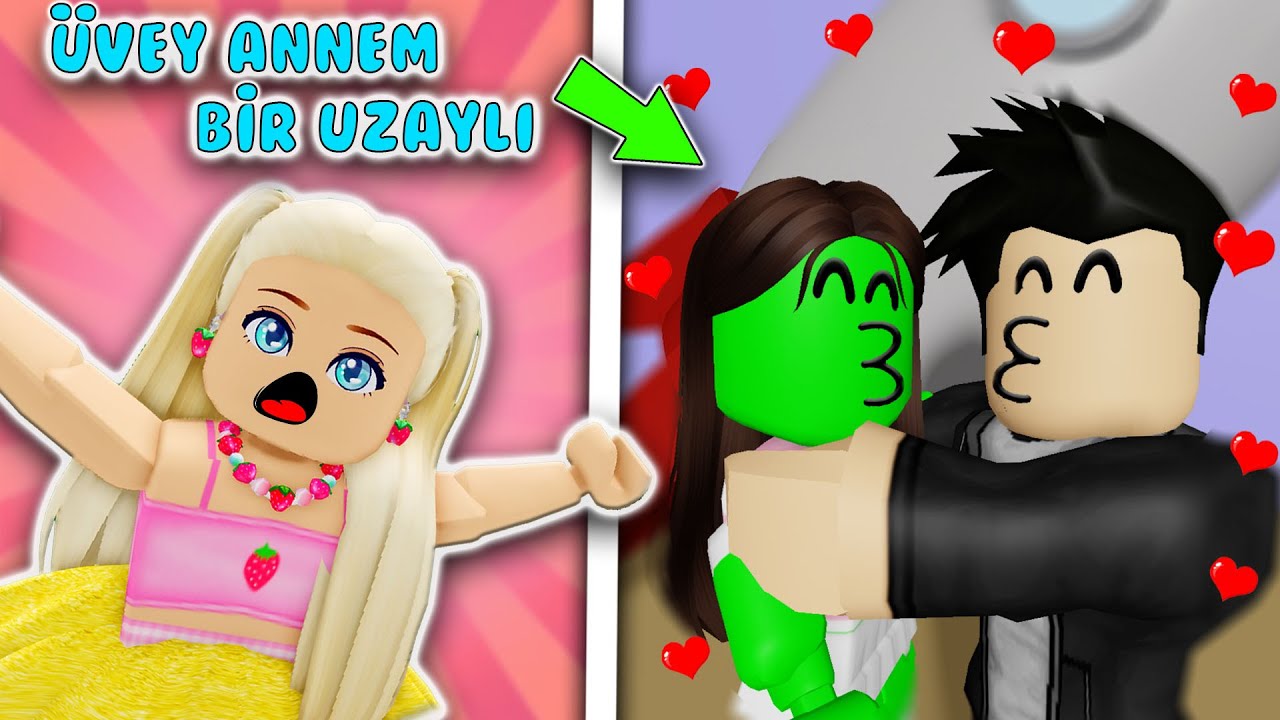 👶🏼 YENİ ÜVEY ANNEM BİR UZAYLI ! BABAMA BÜYÜ YAPTI ! 😱| ROBLOX BROOKHAVEN HİKAYE ! 👽