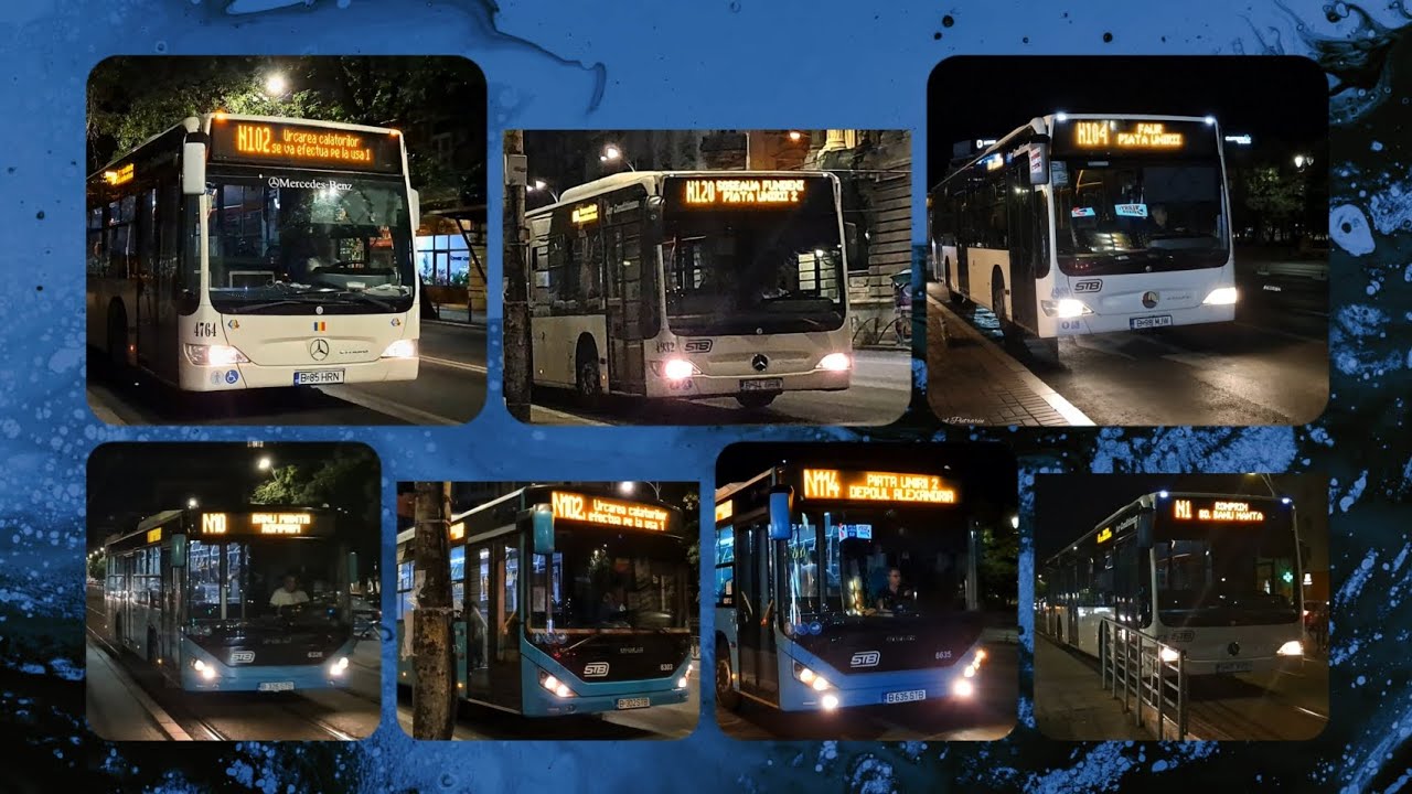 Autobuzele STB de Noapte (STB Night Buses)
