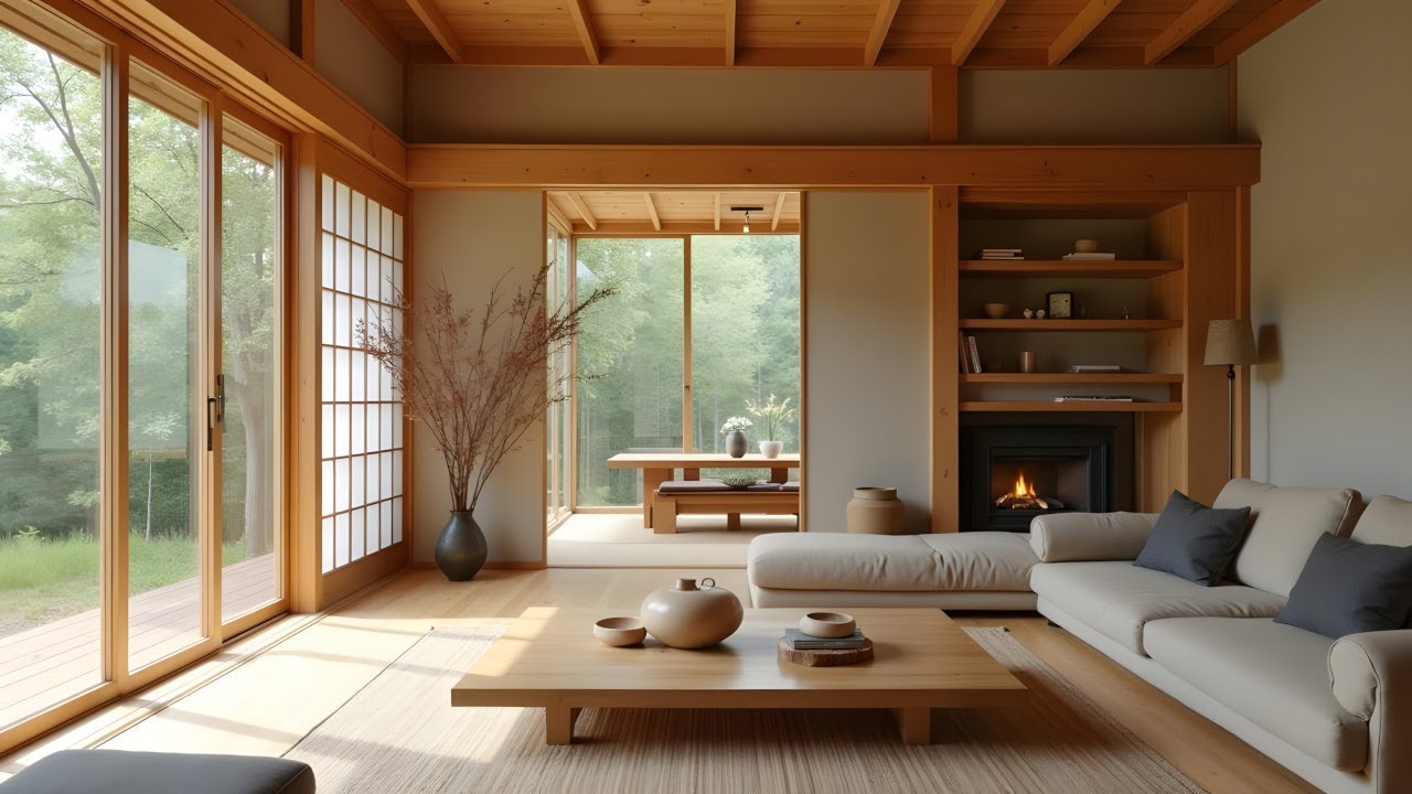 Japanese Minimalism in Home Design: wabi-sabi, ma, shizen, fusuma, shibui, ichigo ichie