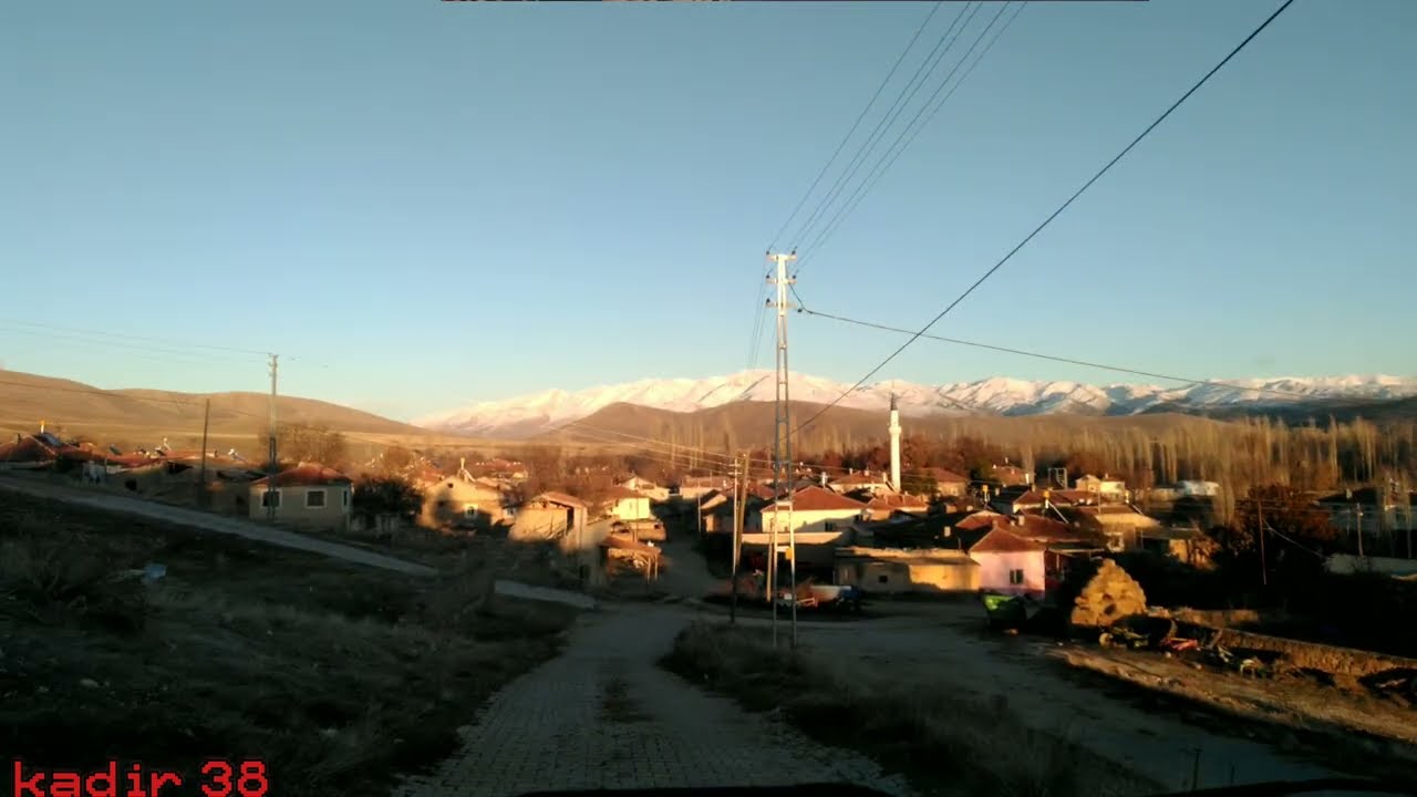 Kılıçkaya köyü 03.01.2025