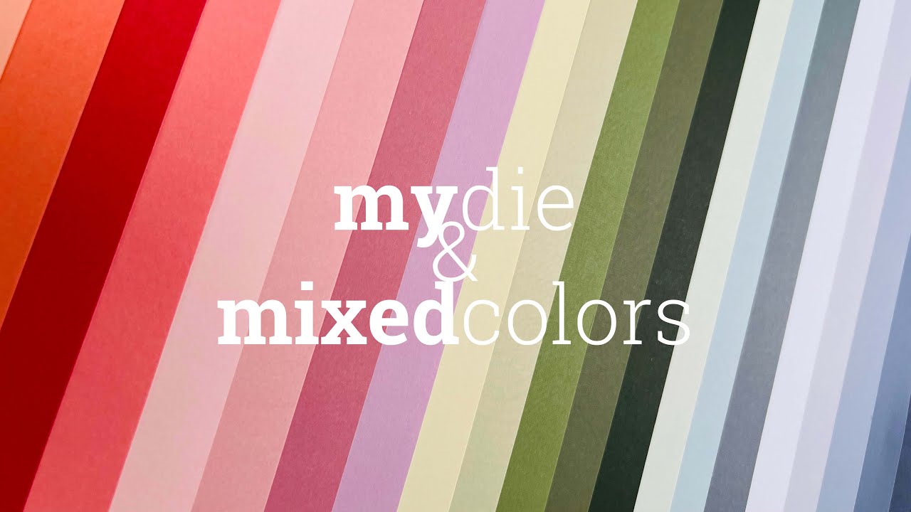 My Die & Mixed Color Pack