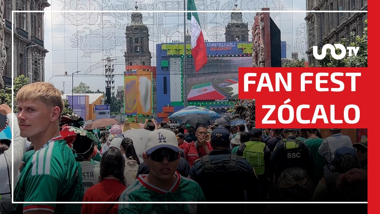 Fan Fest del Z&oacute;calo opera con mayor orden en su segundo d&iacute;a de actividades
