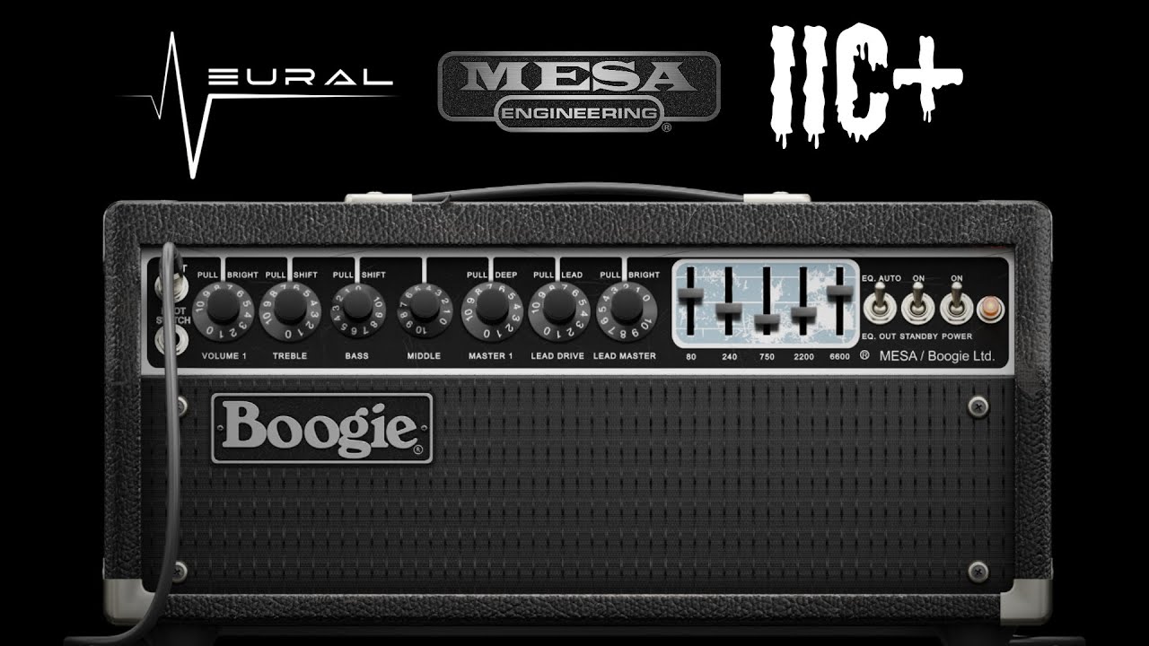Neural dsp Mesa Boogie Mark IIC+ Plugin | Tones from when Metallica was good