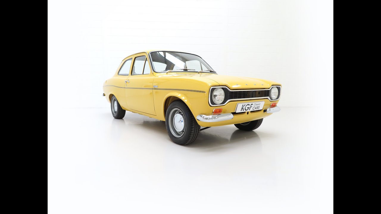 An Impeccable Matching Numbers AVO Registered Mk1 Ford Escort RS1600 - SOLD!