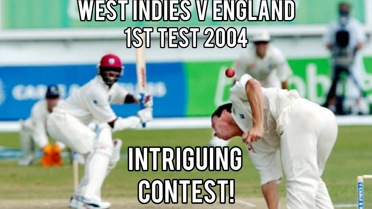 West Indies Bowled Out For Their Lowest Test Score! West Indies V England | 1st Test 2004 Highlights