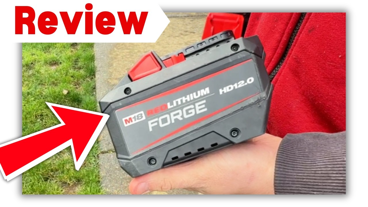 Milwaukee M18 REDLITHIUM Forge HD12 0 Battery Review | High Power Upgrade