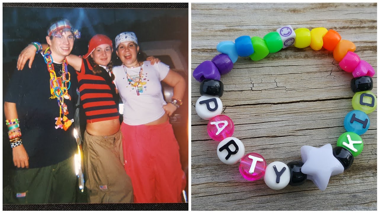 What is a Kandi kid/Party kid? (Oldschool rave storytime & kandi tutorial)
