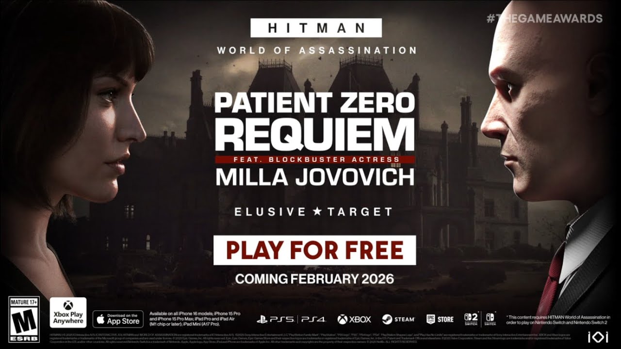 Elusive Target #38: THE HARBINGER - Patient Zero REQUIEM, ft Milla Jovovich (25 Feb - 24 March 2026)