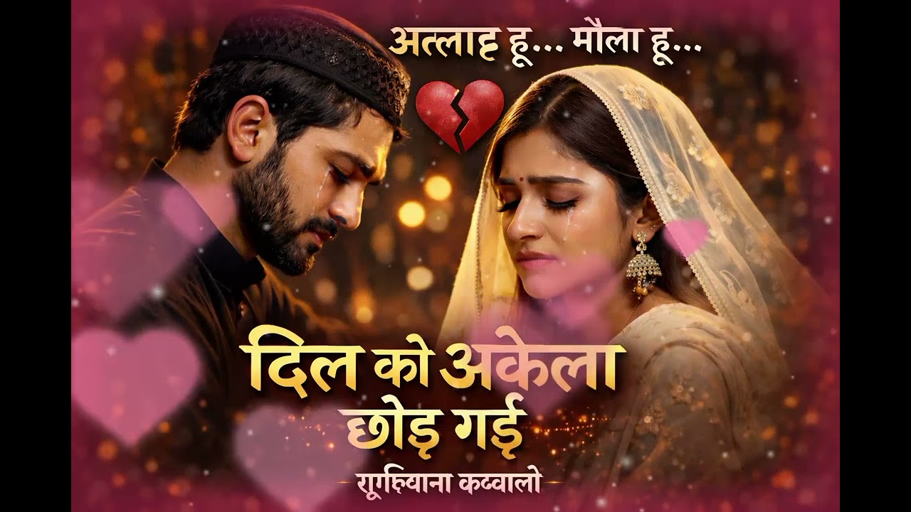 दिल को अकेला छोड़ गई 💔 | दर्द भरी सूफियाना क़व्वाली 2026 | Heart Touching Sufi Qawwali