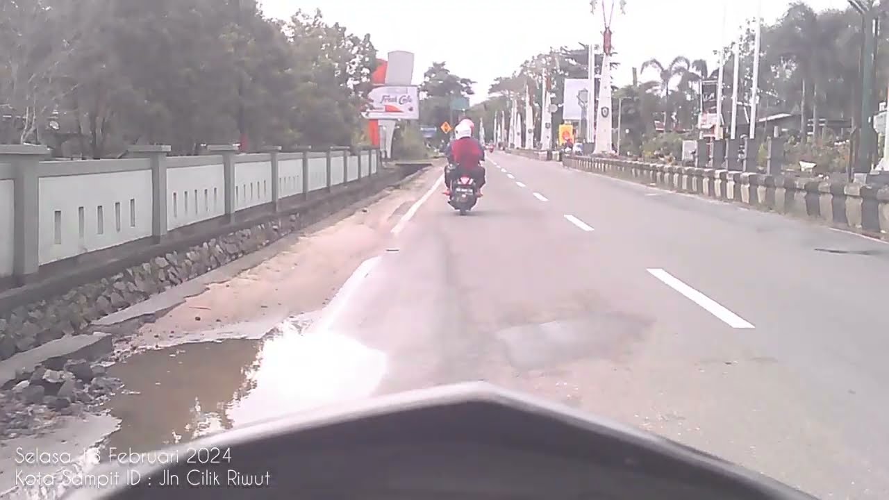 Kota Sampit ID : Jln Cilik Riwut Sampit_MotoVlog_Doc_13224_1