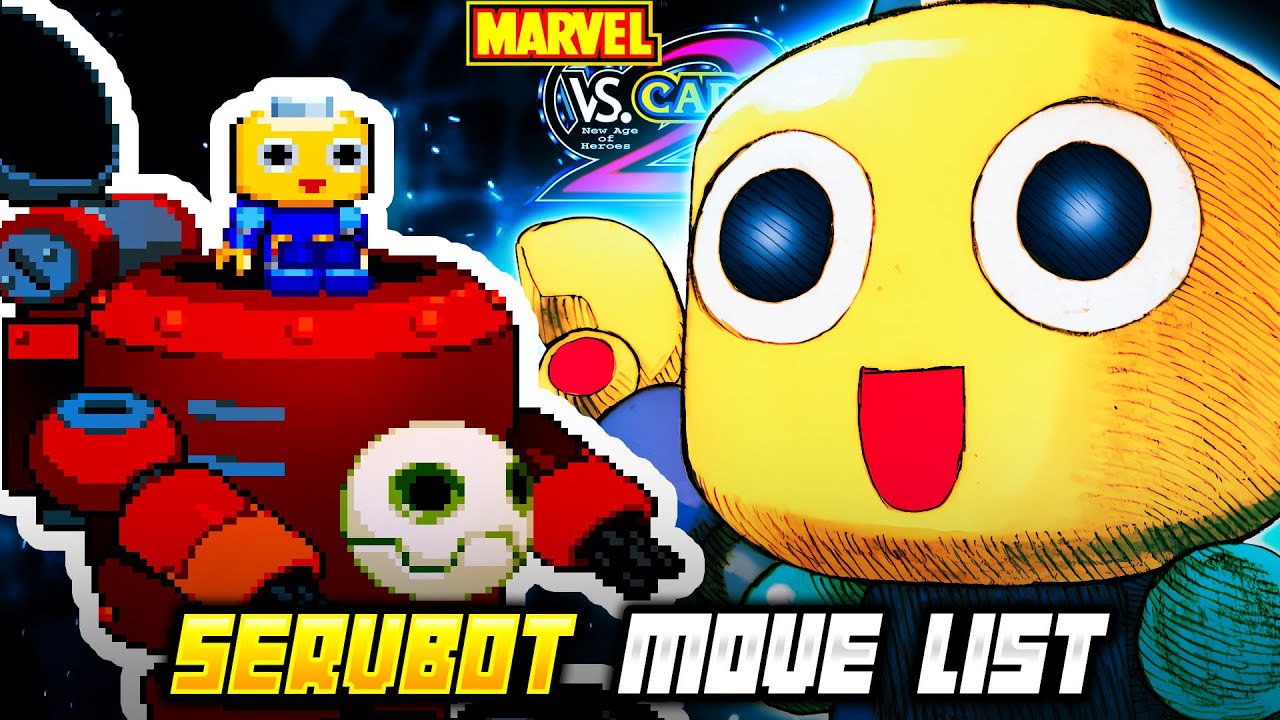 SERVBOT MOVE LIST - Marvel vs. Capcom 2: New Age of Heroes (MvC2)