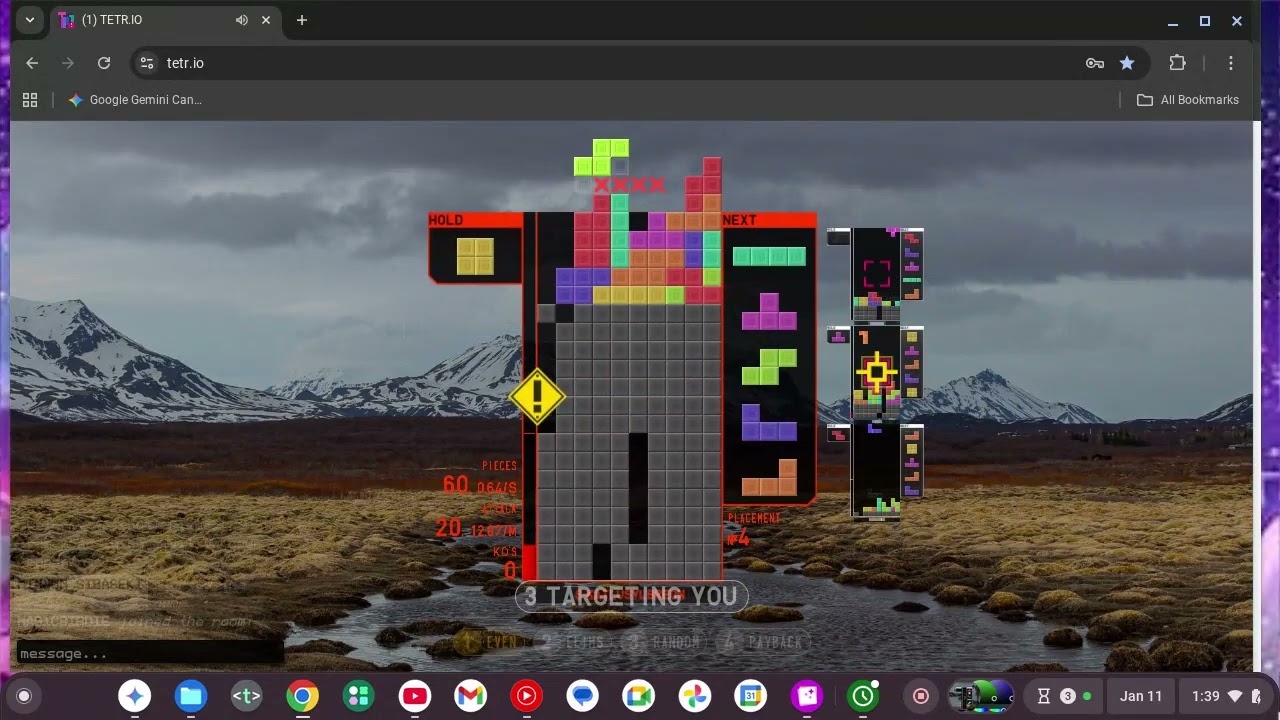 Tetr.io Multiplayer: Оригинальная масштабная битва с участием Лаочэня!