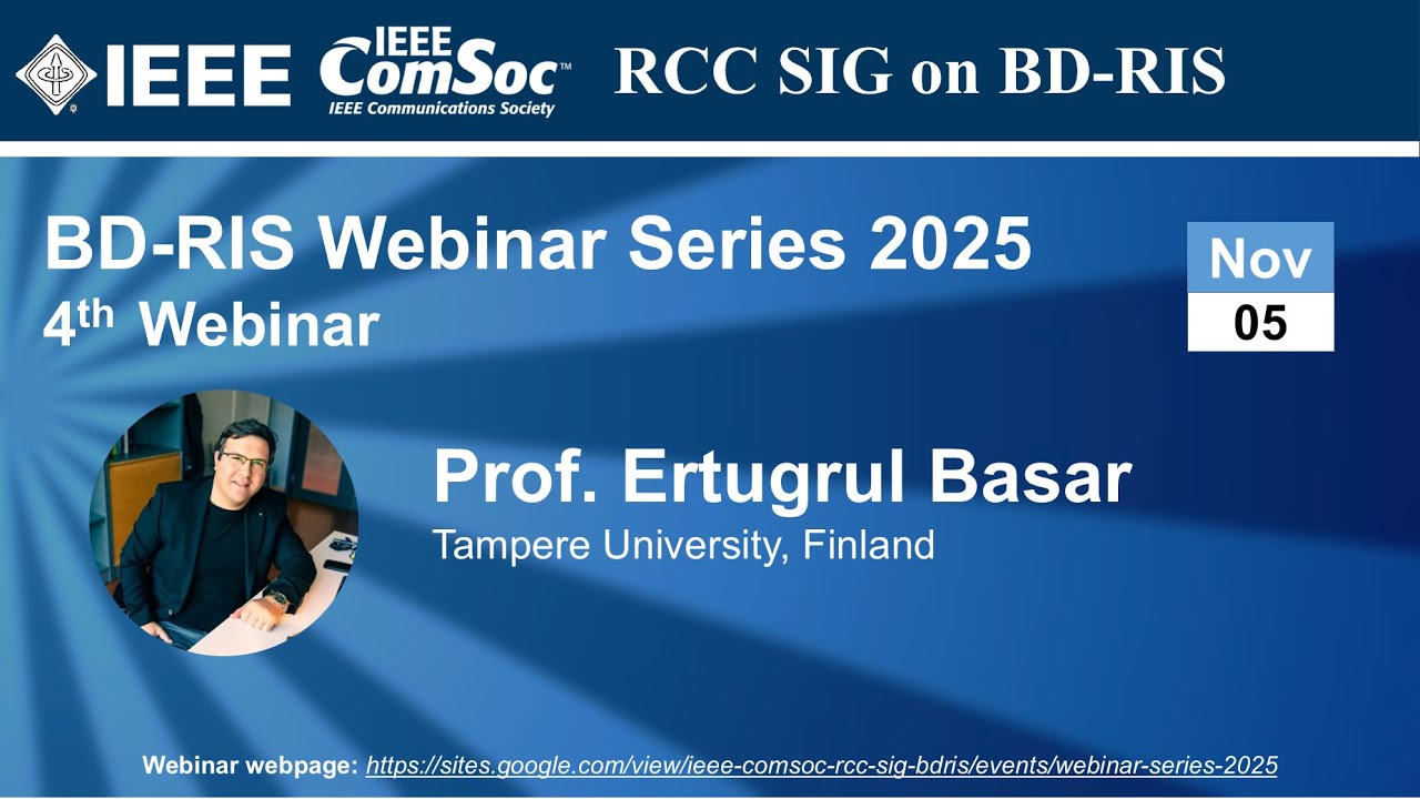 Выступление BD-RIS SIG 12 – профессор Эртугрул Басар