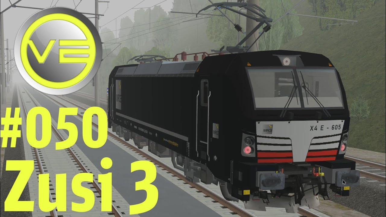 Zusi 3 #050: ETCS-Katastrophenfahrt auf der VDE 8 mit Vectron - Let's play
