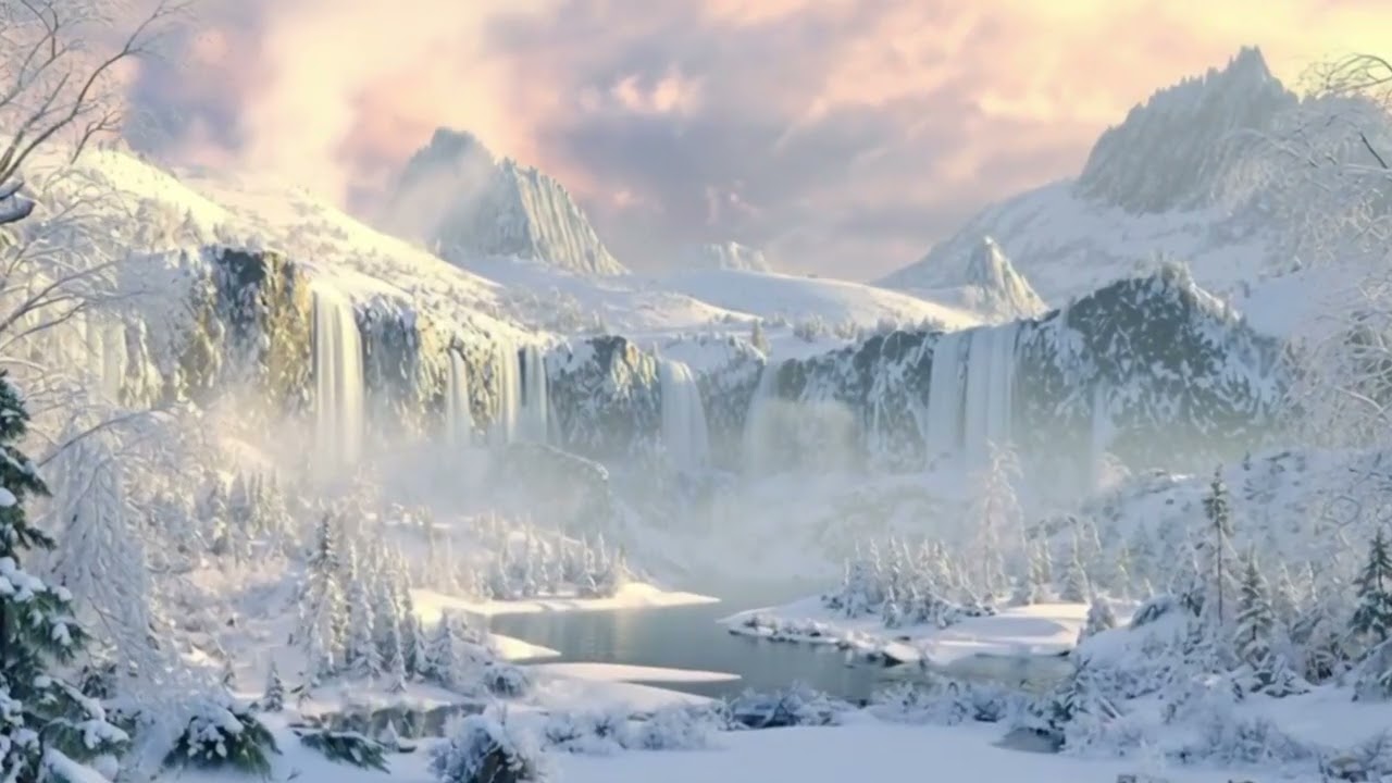 Relaxation Profonde ❄️ Paysages Enneigés & Musique Apaisante & Hiver Apaisant & Nature Hivernale