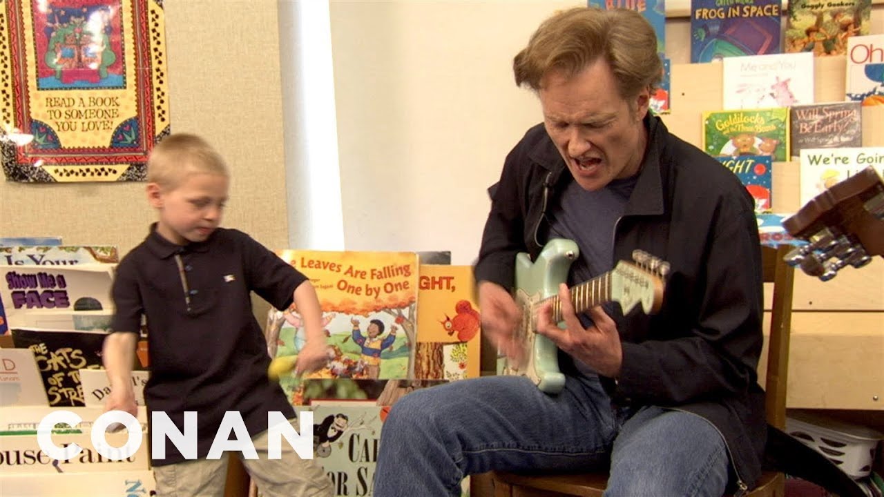 Conan Writes Chicago Blues Songs With School Kids | CONAN on TBS