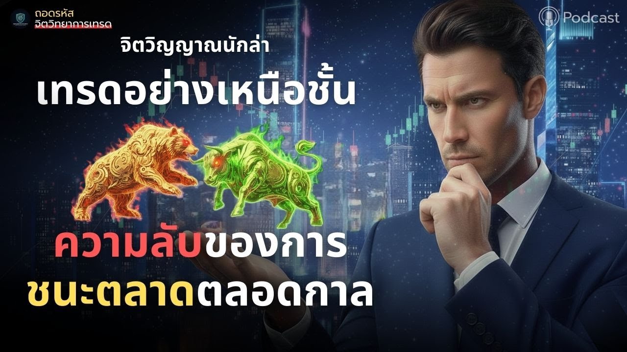 ความลับของการชนะตลาดตลอดกาล... ซ่อนอยู่ในตัวคุณเอง? | ถอดรหัส |#จิตวิทยาการเทรด