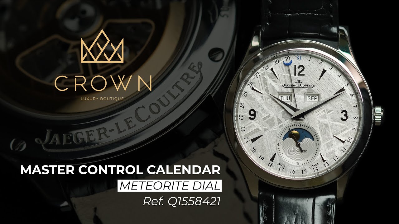 Jaeger-LeCoultre Master Control Calendar Meteorite Dial | CROWN REVIEW 4K