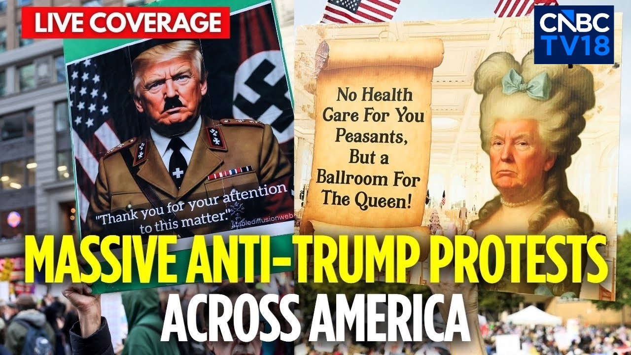 NO KINGS PROTEST LIVE: Thousands Protest Nationwide Against Trump Administration | IRAN War | N18G