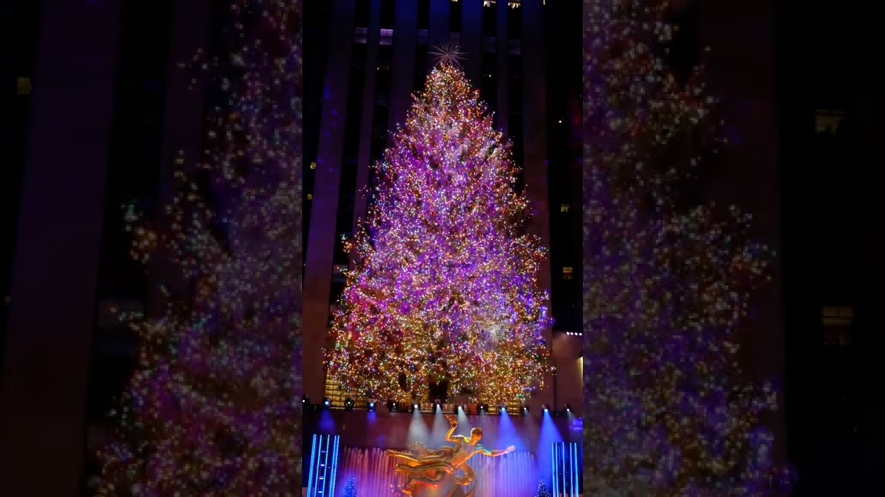 Countdown to 2021 Rockefeller Center Tree Lighting! 🎄✨ #holidaymagic