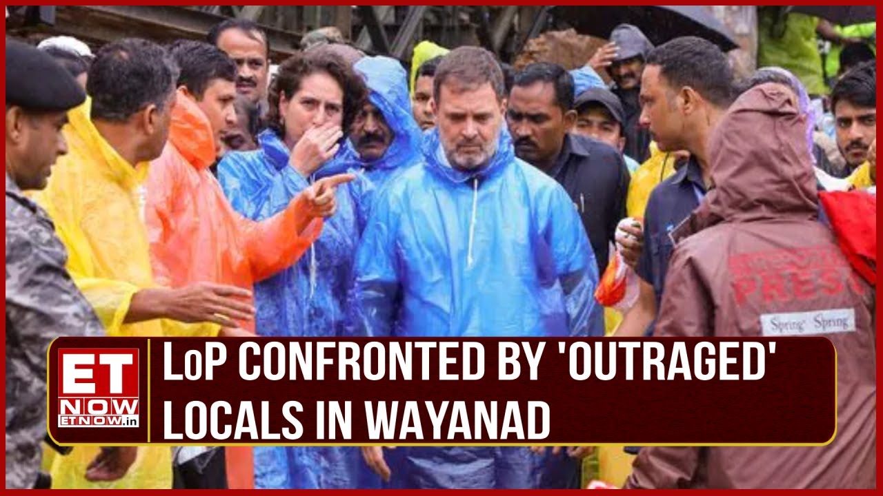 Wayanad Landslides: Rahul Gandhi Faces Public Outrage During Wayanad Visit | Politics Rises