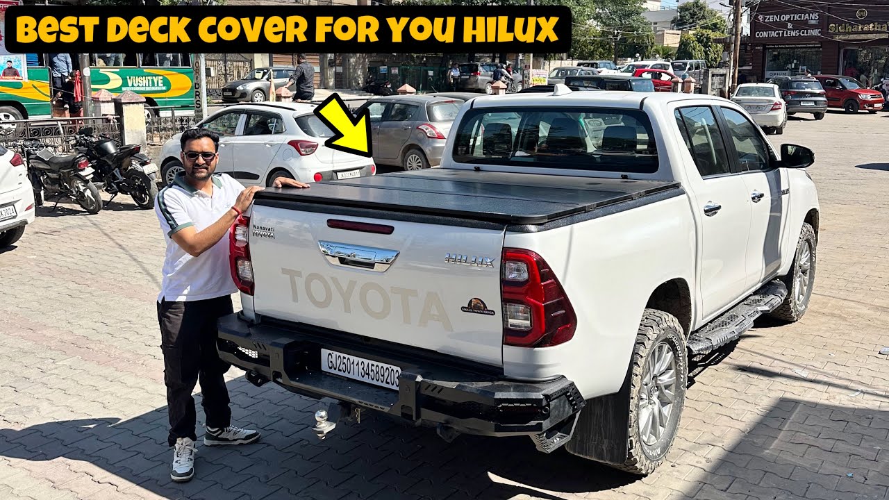 Most important accessory for your Hilux | Trifold deck cover