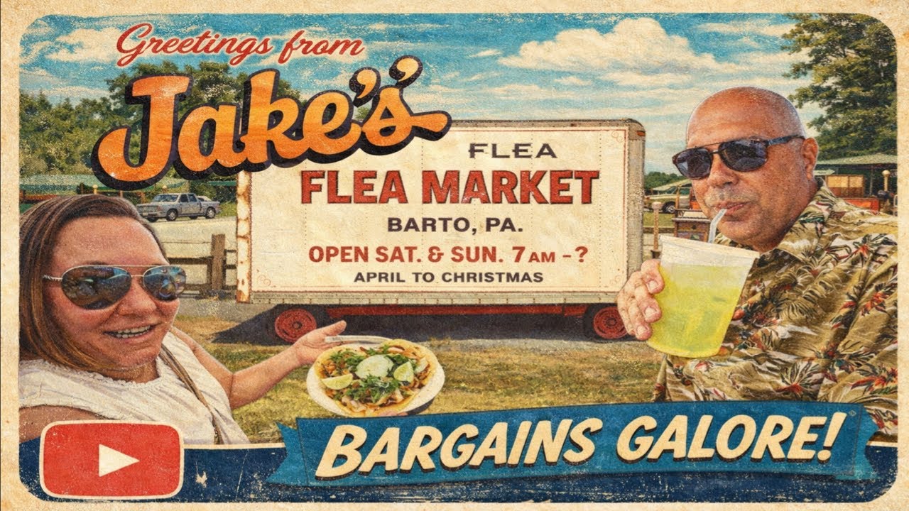 Какое великолепное место! Посетите блошиный рынок Джейка летом 2024 года!