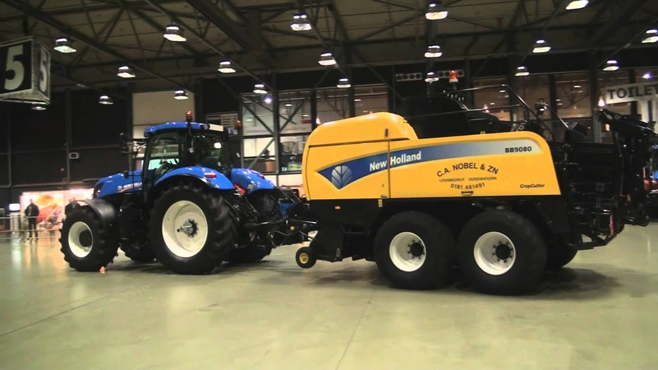 New Holland 9080 grootpakpers op Landbouwbeurs Leeuwarden - Trekkerweb.nl