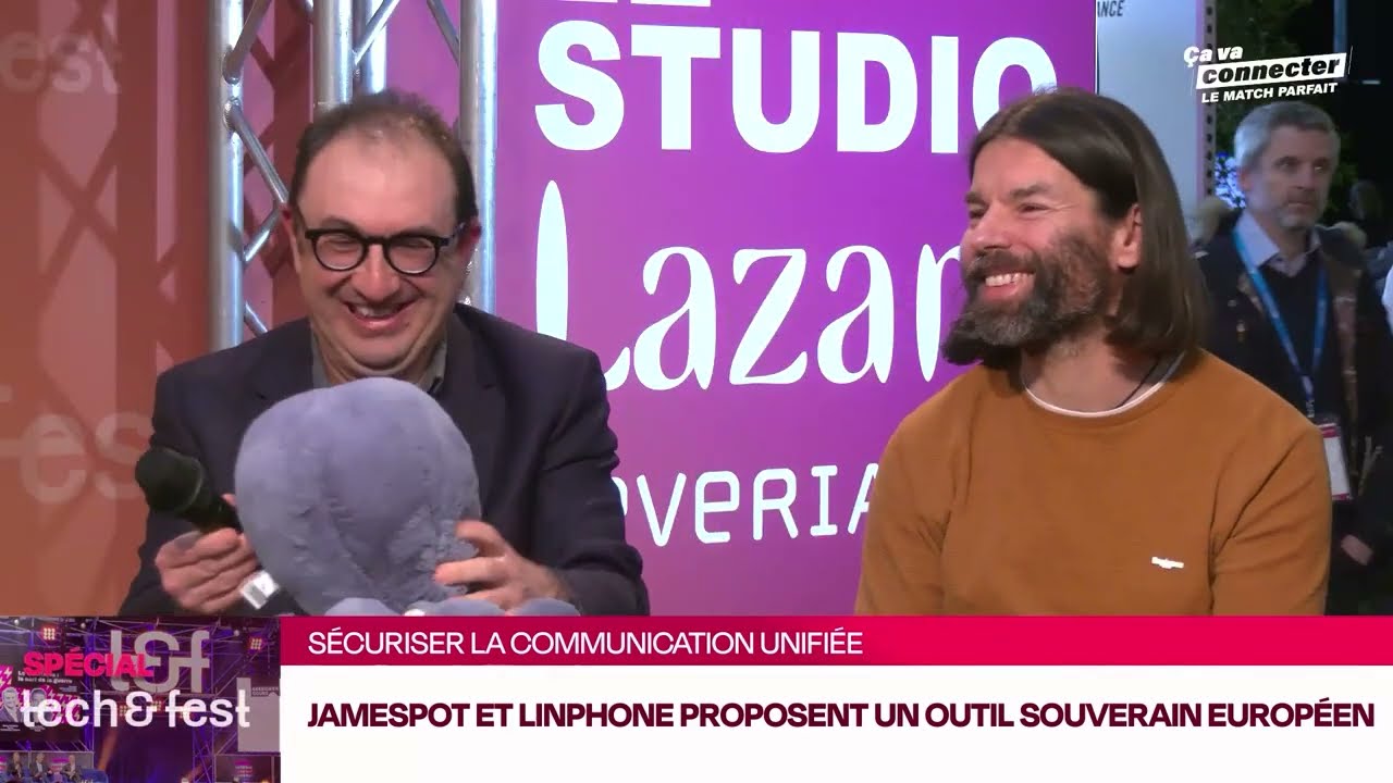 Jamespot X Linphone : l'alliance française pour une collaboration 100% souveraine