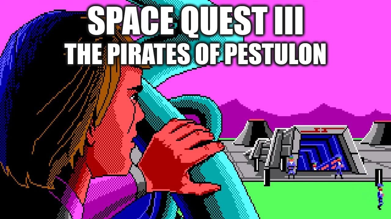 SPACE QUEST III Adventure Game Gameplay Walkthrough - No Commentary Playthrough