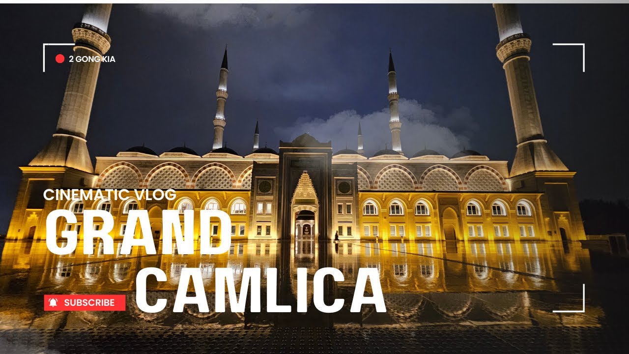Внутри Большой мечети Чамлыджа 🇹🇷 | Самая красивая мечеть Стамбула!
