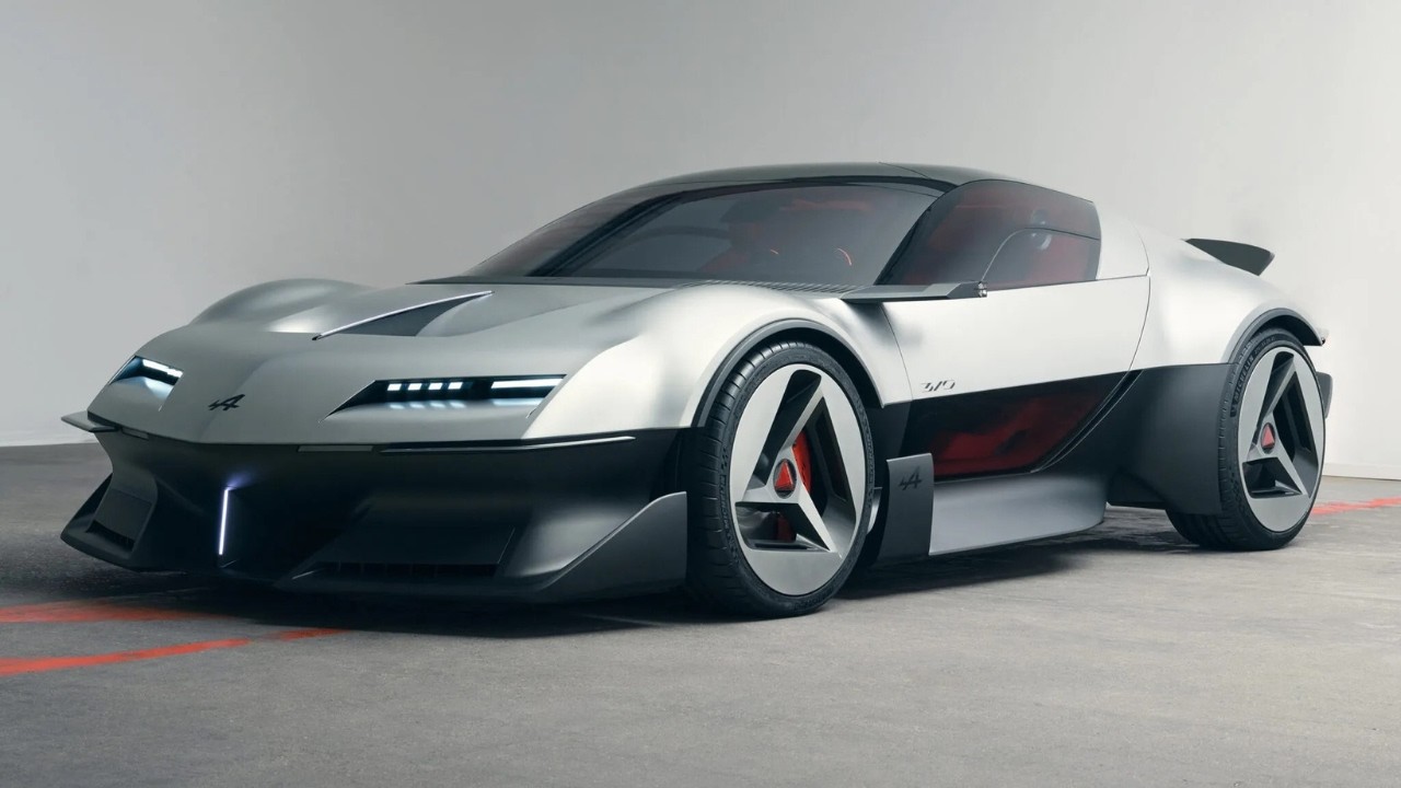 Потрясающий концепт Alpine A310 VISION